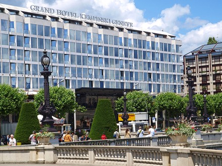 Das Grand Hotel Kempinski in Genf