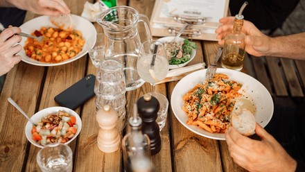 Pasta-Gerichte in der Spaghetteria Berlin