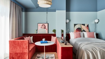 Blick in ein zimmer im Schwan Locke