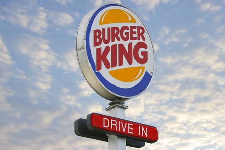 Ein Drive-in von Burger King