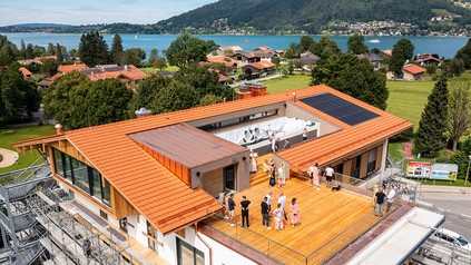 Hotel Dachterrasse Bussy Baby