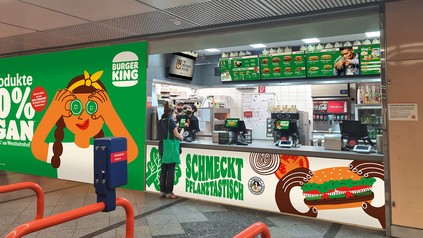Veganes "Burger King"-Restaurant
