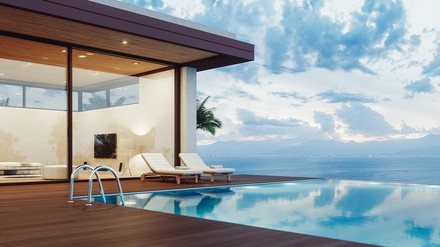 Pool und Wellnessbereich