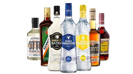 Wodka Gorbatschow, Batida de Coco, usw.