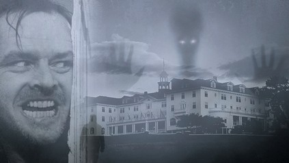 Ein Spukhaus und das Gesicht von Jack Nocholson