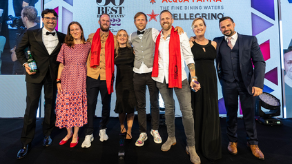 Das Geranium in Kopenhagen wurde bei den The World's 50 Best Restaurants 2022 zum besten Restaurant der Welt 2022 und zum besten Restaurant in Europa 2022 gekürt. (Foto: © 50 Best)