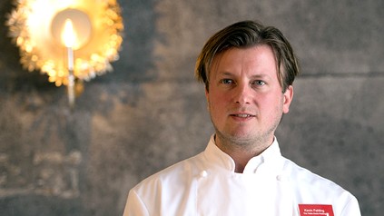 Der Koch und Inhaber des Hamburger Restaurants "The Table", Kevin Fehling.