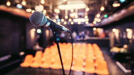 Leerer Veranstaltungssaal