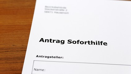 Antrag auf Soforthilfe