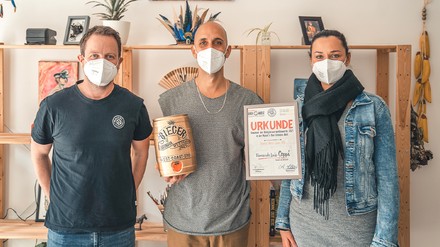 Michael König, Fernando Coppi und Jannica Geißler