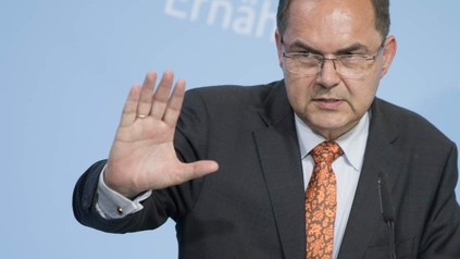 Bundeslandwirtschaftsminister Christian Schmidt bei einer Pressekonferenz am 03.08.2017 in Berlin