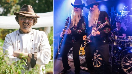 Peter Scharff und eine Band