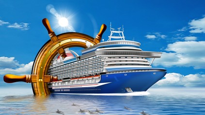 Ein Kreuzfahrtschiff