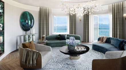 Presidential Suite im neuen Mandarin Oriental Palace